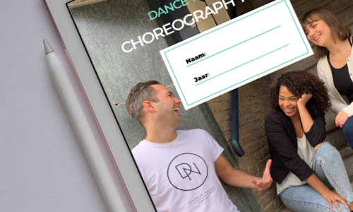 Gratis Ebook jaarplanner Choreograph your life - Dance Through Life
